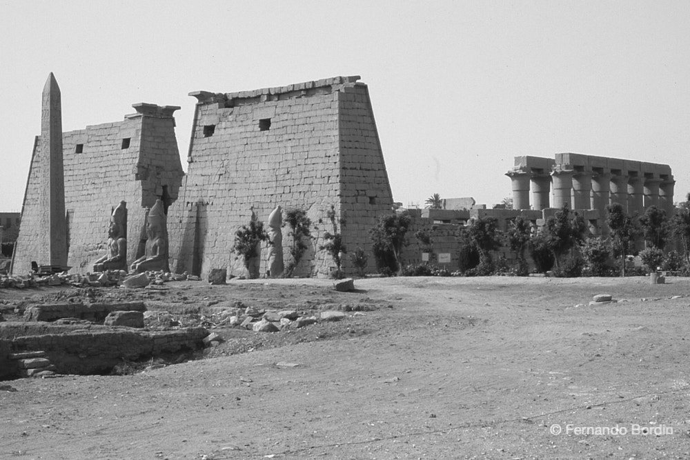 Aprile 1984
Facciata del Tempio di Luxor 