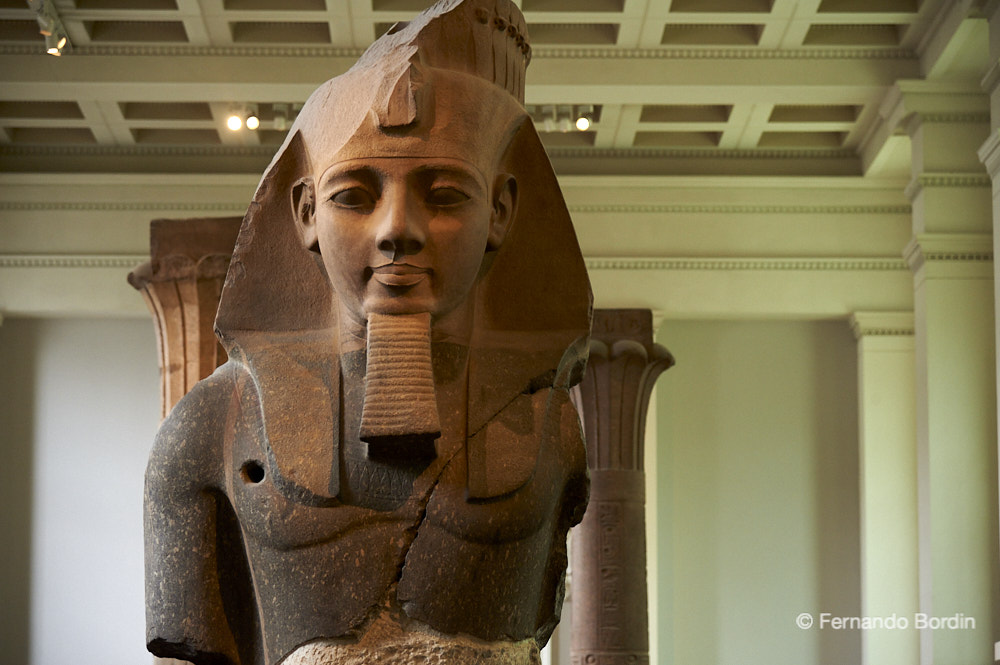 Agosto - 2014
Il " Giovane Memnone" , busto colossale di statua prelevata dal Ramesseum, il tempio funerario del Faraone Ramses II, 
dall'ingegnere-archeologo GiovanBattista Belzoni e trasportata a Londra nel 1818.