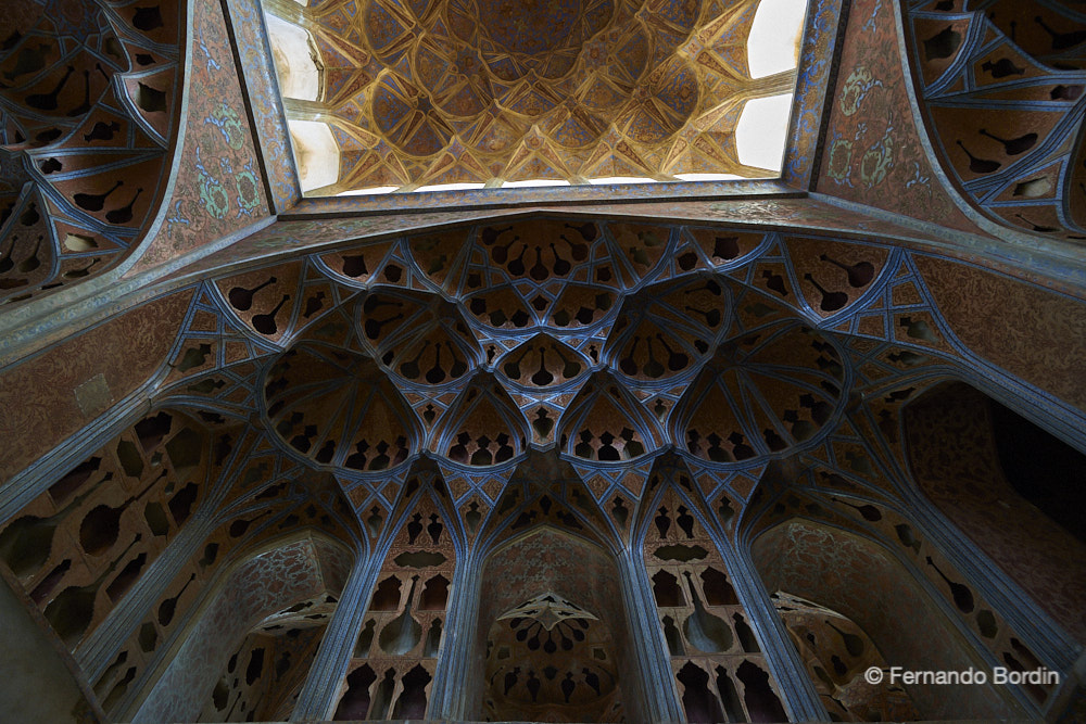 Music room - Ali Qapu palace 17th° century - Isfahan   